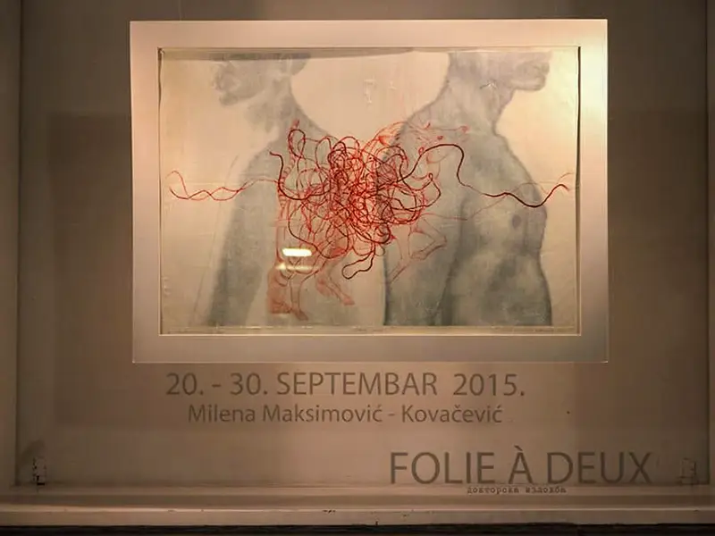 Doctoral Project Folie à Deux, Exhibition Gallery, Faculty of Fine Arts, Belgrade